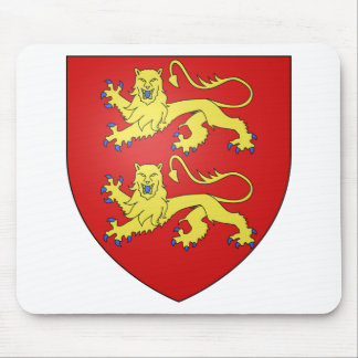 Alfombrilla De Ratón Escudo de armas de Normandía (Francia)