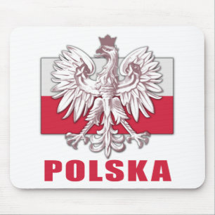 Alfombrilla De Ratón Escudo de armas de Polonia Polska