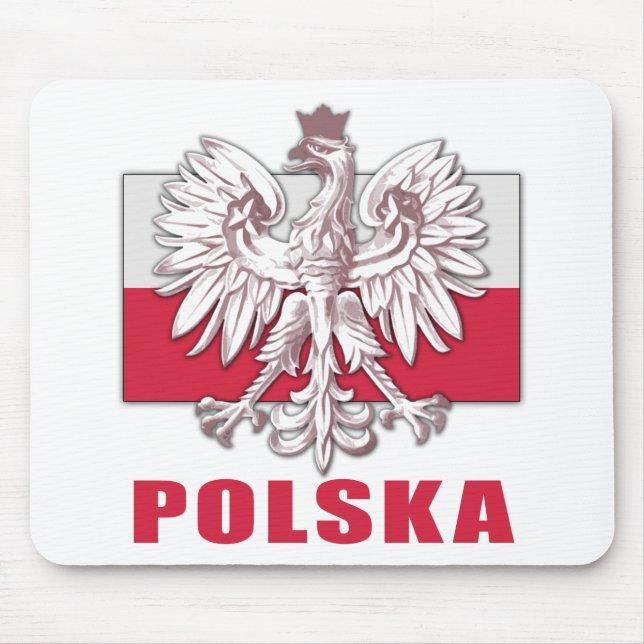 Alfombrilla De Ratón Escudo de armas de Polonia Polska (Frente)