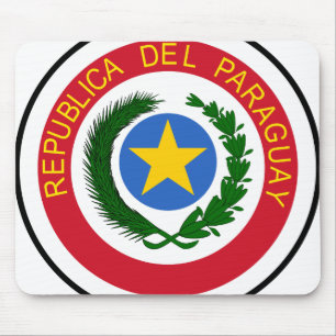 Alfombrilla De Ratón Escudo de armas del Paraguay