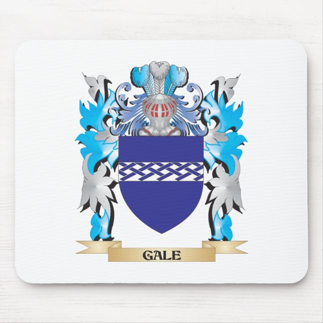 Alfombrilla De Ratón Escudo de armas del vendaval - escudo de la (Frente)