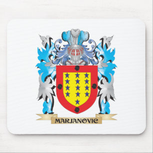 Alfombrilla De Ratón Escudo de armas marjanovic - escudo familiar