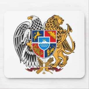 Alfombrilla De Ratón Escudo de armas Mousepad de Armenia