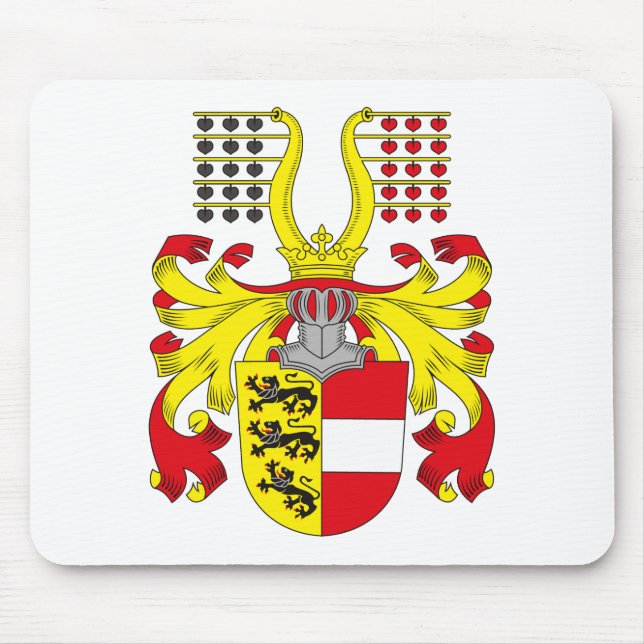 Alfombrilla De Ratón Escudo de armas Mousepad de Carinthia (Frente)