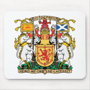Alfombrilla De Ratón Escudo de armas Mousepad de Escocia