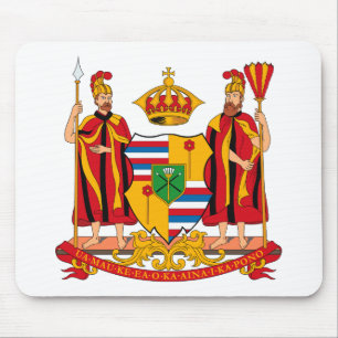 Alfombrilla De Ratón Escudo de armas Mousepad de Hawaii