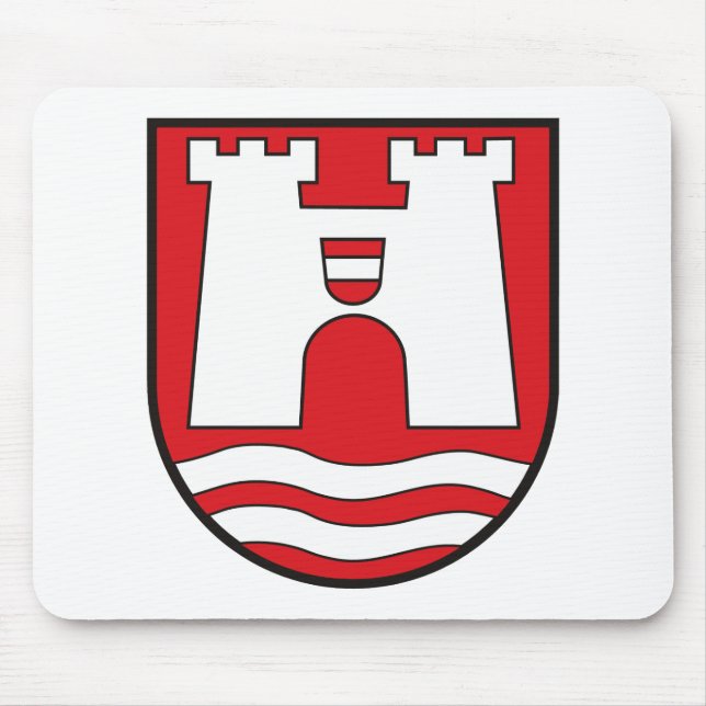 Alfombrilla De Ratón Escudo de armas Mousepad de Linz (Frente)