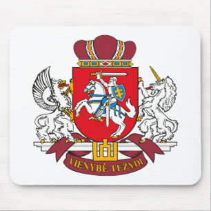 Alfombrilla De Ratón Escudo de armas Mousepad de Lituania