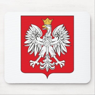 Alfombrilla De Ratón Escudo de armas Mousepad de Polonia