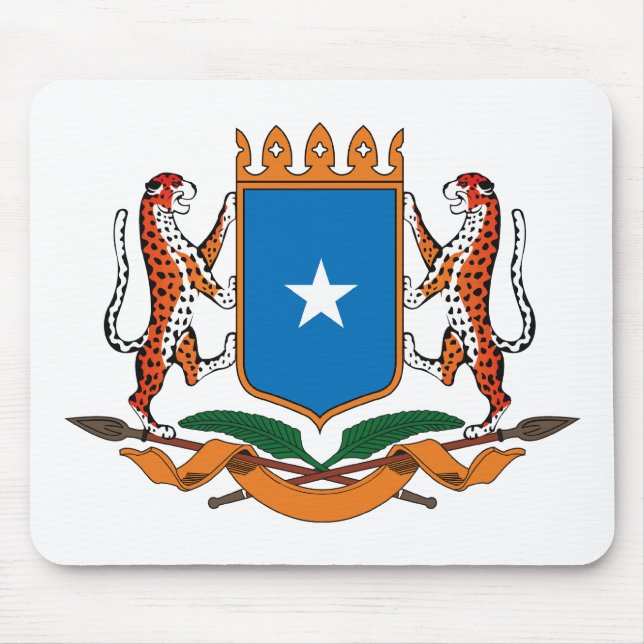 Alfombrilla De Ratón Escudo de armas Mousepad de Somalia (Frente)