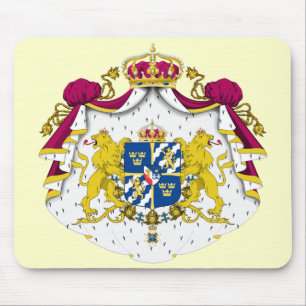 Alfombrilla De Ratón Escudo de armas Mousepad de Suecia