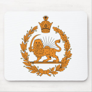 Alfombrilla De Ratón Escudo de armas persa Mousepad