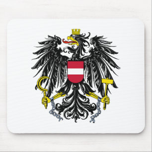 Alfombrilla De Ratón escudo de armas símbolo emblema bandera de Austria