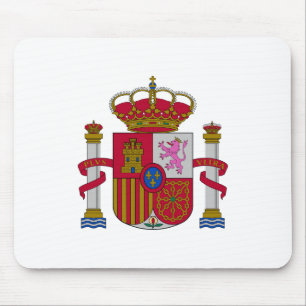 Alfombrilla De Ratón escudo de armas símbolo emblema bandera de España 