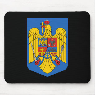 Alfombrilla De Ratón escudo de armas símbolo emblema bandera de Rumania
