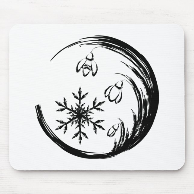 Alfombrilla De Ratón Escudo de invierno (Frente)