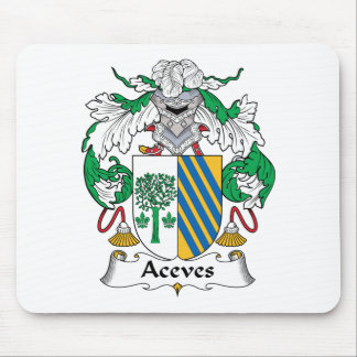 Alfombrilla De Ratón Escudo de la familia de Aceves