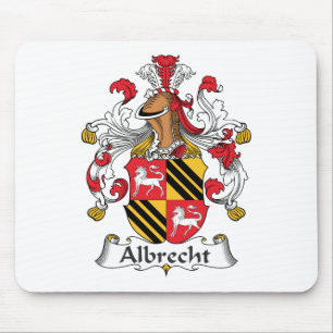 Alfombrilla De Ratón Escudo de la familia de Albrecht