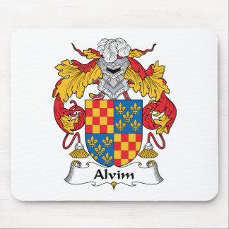 Alfombrilla De Ratón Escudo de la familia de Alvim