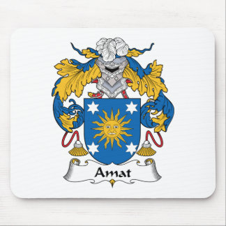 Alfombrilla De Ratón Escudo de la familia de Amat