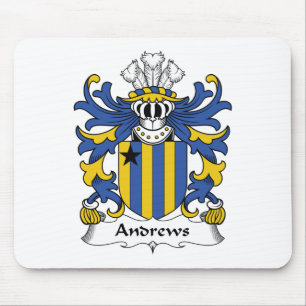 Alfombrilla De Ratón Escudo de la familia de Andrews