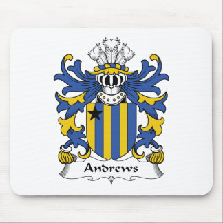 Alfombrilla De Ratón Escudo de la familia de Andrews