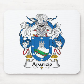 Alfombrilla De Ratón Escudo de la familia de Aparicio
