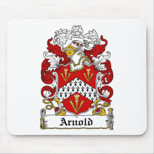 ALFOMBRILLA DE RATÓN ESCUDO DE LA FAMILIA DE ARNOLD - ESCUDO DE ARMAS