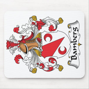 Alfombrilla De Ratón Escudo de la familia de Bamberg