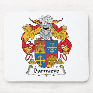 Alfombrilla De Ratón Escudo de la familia de Barnuevo