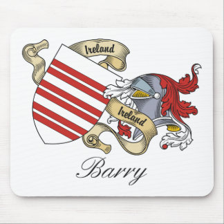 Alfombrilla De Ratón Escudo de la familia de Barry