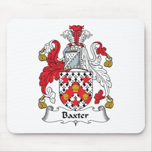 Alfombrilla De Ratón Escudo de la familia de Baxter