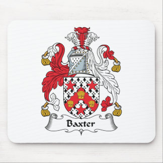 Alfombrilla De Ratón Escudo de la familia de Baxter