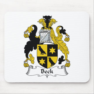 Alfombrilla De Ratón Escudo de la familia de Beck