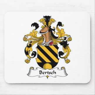 Alfombrilla De Ratón Escudo de la familia de Bertsch