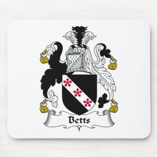 Alfombrilla De Ratón Escudo de la familia de Betts