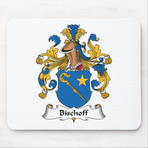 Alfombrilla De Ratón Escudo de la familia de Bischoff