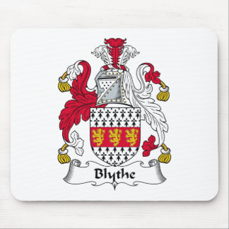 Alfombrilla De Ratón Escudo de la familia de Blythe