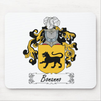 Alfombrilla De Ratón Escudo de la familia de Bonanno