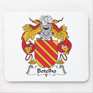 Alfombrilla De Ratón Escudo de la familia de Botelho