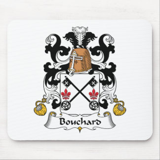 Alfombrilla De Ratón Escudo de la familia de Bouchard