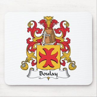 Alfombrilla De Ratón Escudo de la familia de Boulay