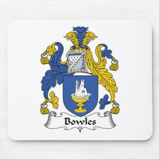 Alfombrilla De Ratón Escudo de la familia de Bowles