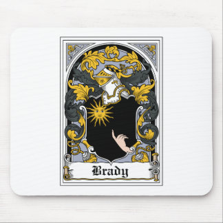 Alfombrilla De Ratón Escudo de la familia de Brady