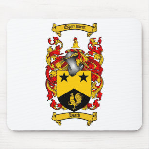 ALFOMBRILLA DE RATÓN ESCUDO DE LA FAMILIA DE BREZO - ESCUDO DE ARMAS