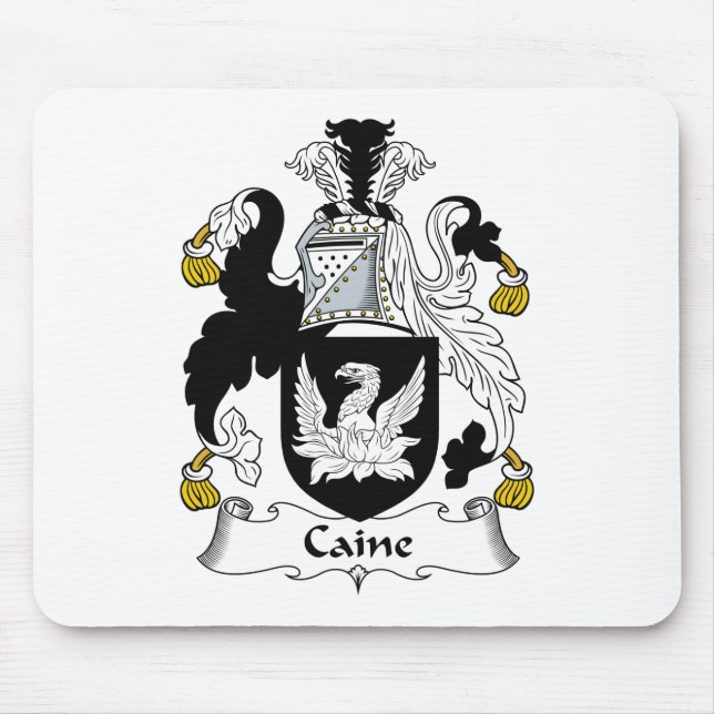 Alfombrilla De Ratón Escudo de la familia de Caine (Frente)
