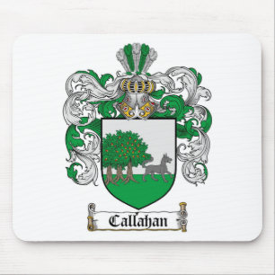 ALFOMBRILLA DE RATÓN ESCUDO DE LA FAMILIA DE CALLAHAN - ESCUDO DE ARMAS
