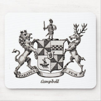 ALFOMBRILLA DE RATÓN ESCUDO DE LA FAMILIA DE CAMPBELL