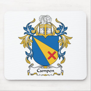 Alfombrilla De Ratón Escudo de la familia de Campen