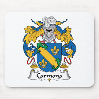 Alfombrilla De Ratón Escudo de la familia de Carmona